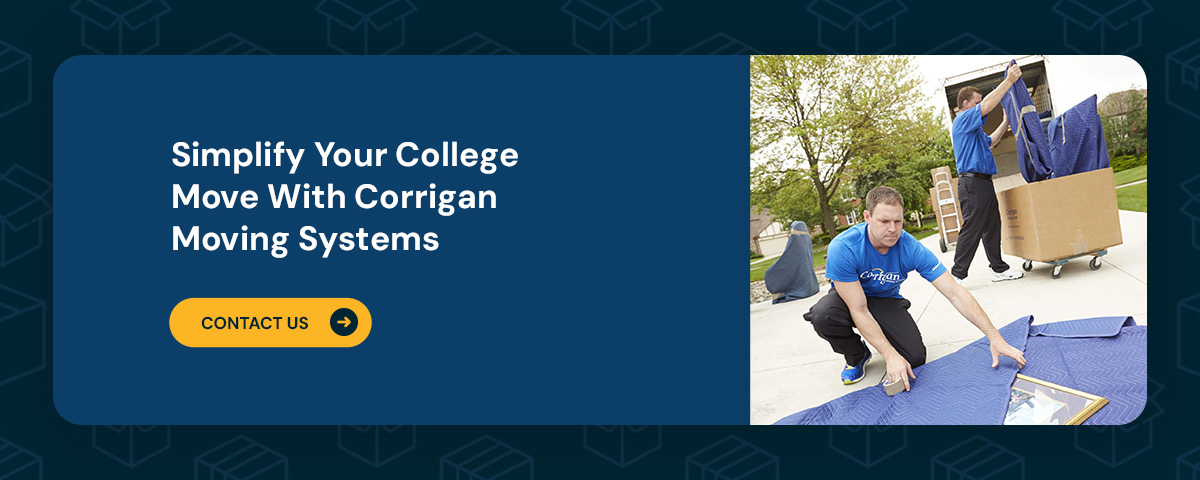 Simplify Your College Move With Corrigan Moving Systems