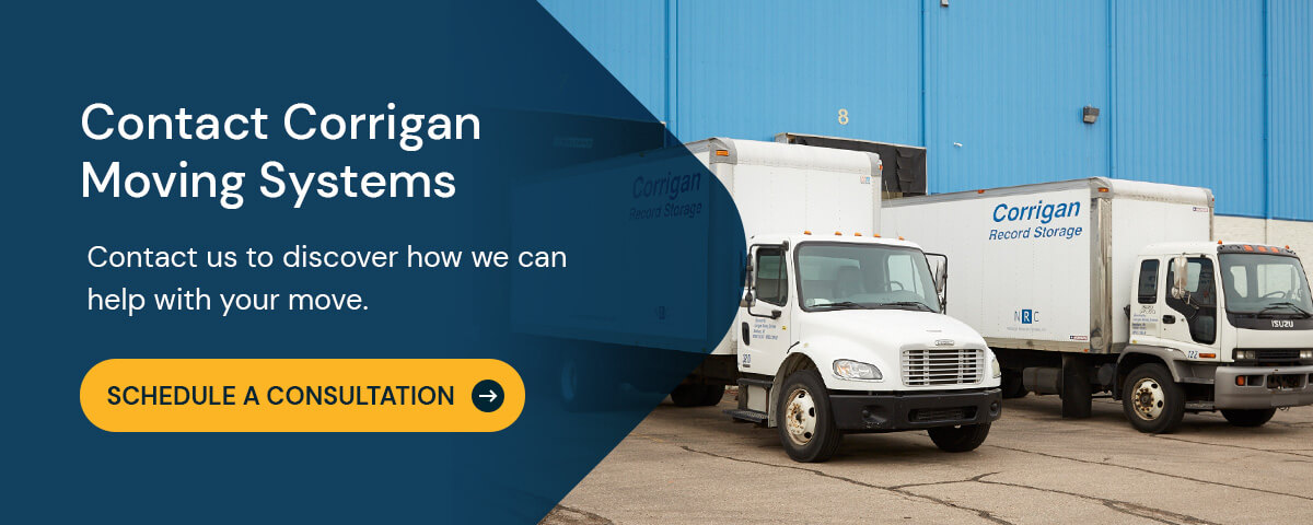 Contact Corrigan Moving Systems
