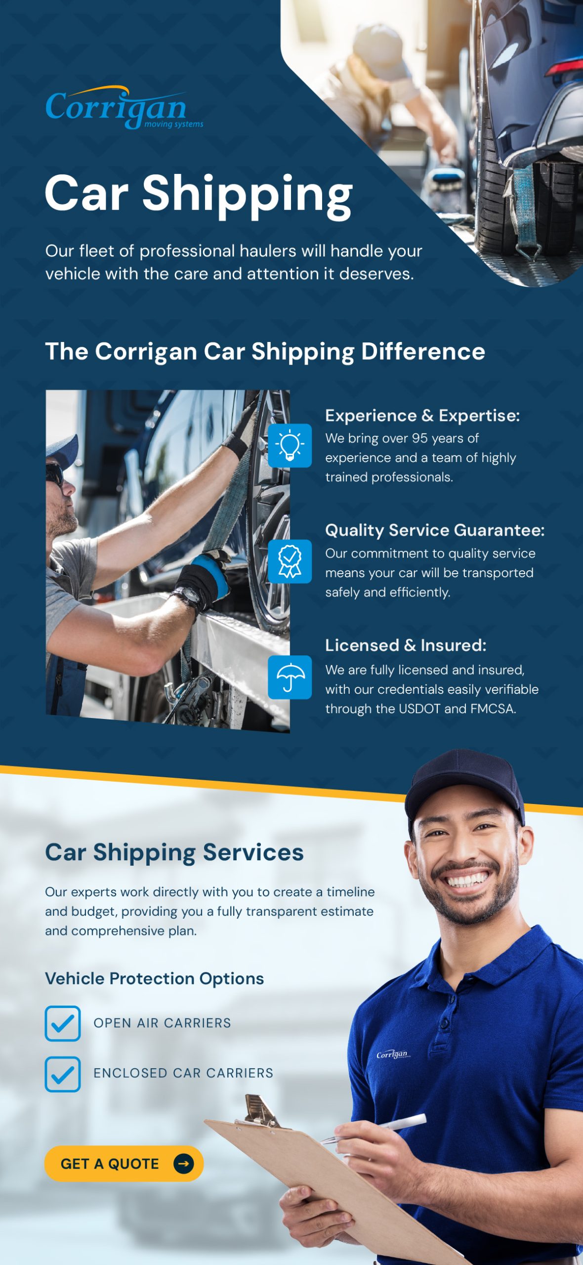 Car shipping services