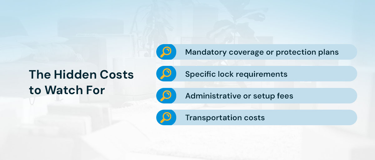 The Hidden Costs to Watch For