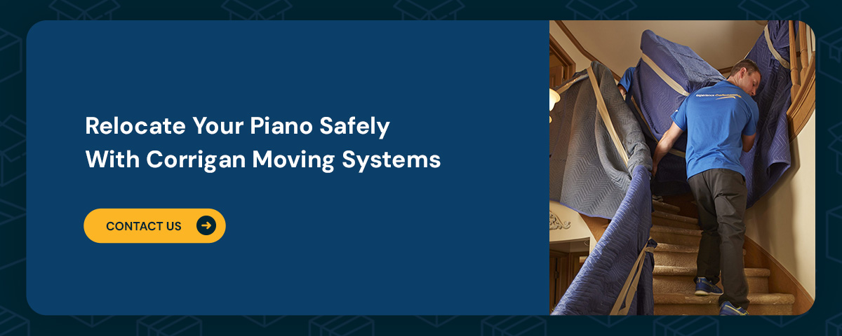 Relocate Your Piano Safely With Corrigan Moving Systems